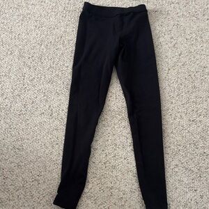 ALO Yoga Hight Waisted Black Leggings with Cutout